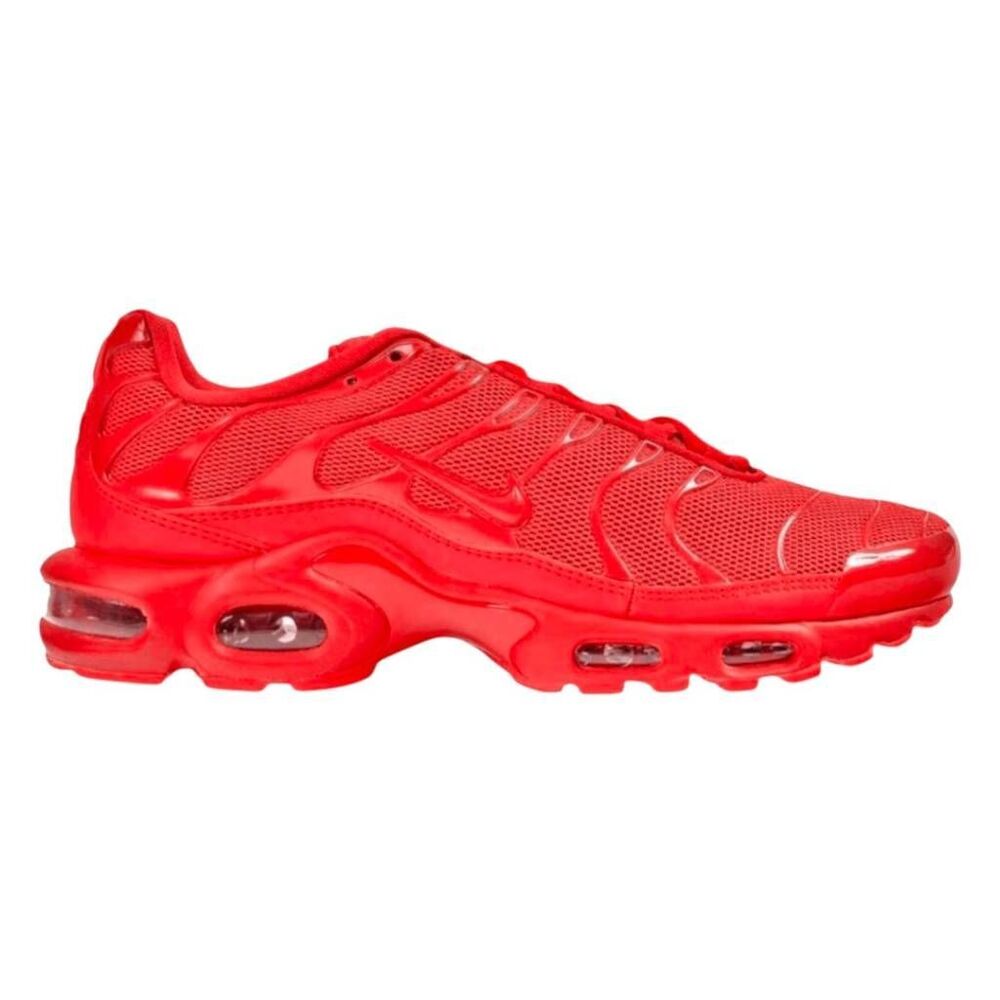NIKE Air Max Plus 'University Red' Running Shoes Size 9